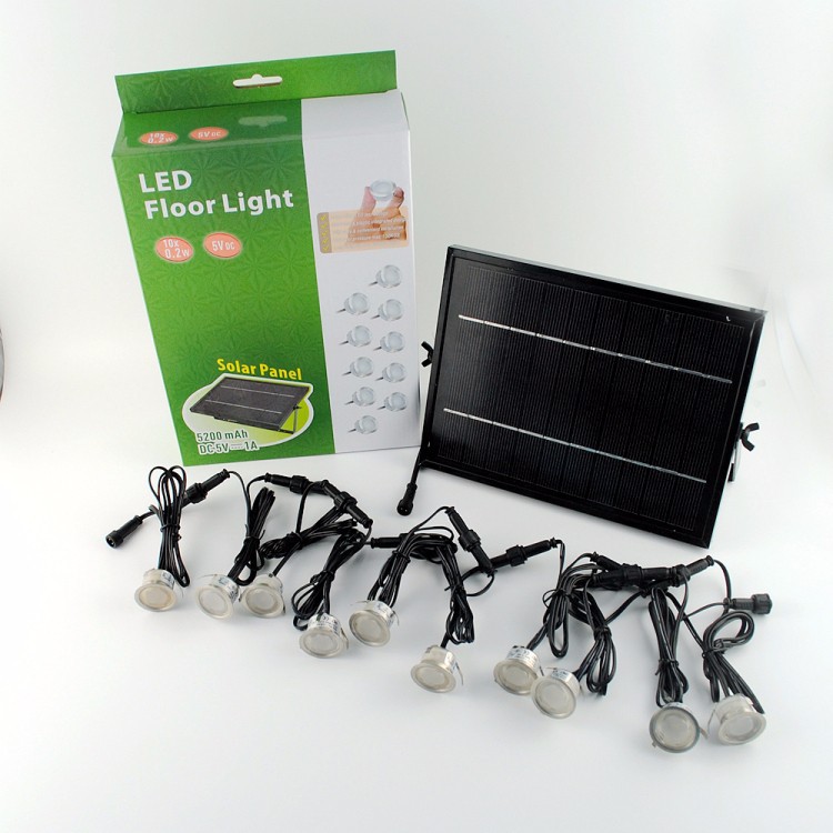 30mm Solar Deck Light 10-pack